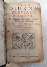 Horae diurnae breviarii for sale  NORTHWICH