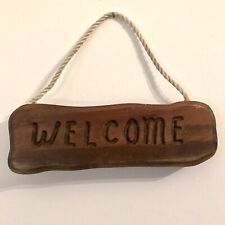 Wooden welcome sign for sale  Cleveland