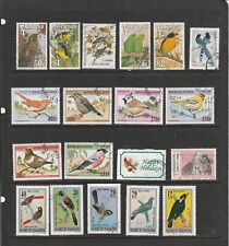 Thematics birds stamps. for sale  BRISTOL