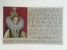 Cartolina mostra ornamento usato  Roma