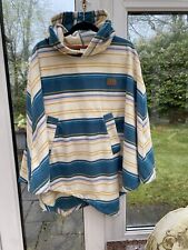 Fleecy hooded poncho for sale  KENDAL