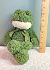 Used, Russ Berrie "FROGGY" Frog 22212 Plush 11" Striped Bow Stuffed Animal Collectible for sale  Shipping to South Africa