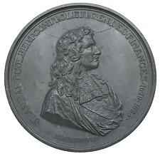 GRAN MEDALLA FRANCESA DE COLECCIÓN JEAN BAPTISTE COLBERT DE BERTONNIER, 81 MM, 172 GRAMOS segunda mano  Embacar hacia Argentina