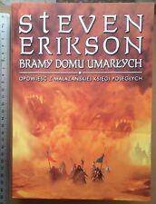 Bramy Domu Umarłych - Steven Erikson (Deadhouse Gates, Polish book fantasy na sprzedaż  PL