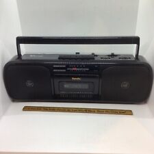 Randix SCR-515 Mini Boombox AM/FM Stereo Cassette Recorder Radio Stereo WORKS! for sale  Shipping to South Africa