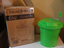 Spinner manual comercial para salada 2,5 galões escolha alface secador de legumes comprar usado  Enviando para Brazil
