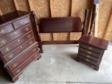 Vintage solid mahogany for sale  Akron