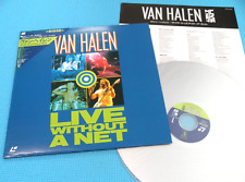 VAN HALEN LD Laser Disc Live Without A Net 1986 OOP Japan 45P6-9022 OBI Not CD comprar usado  Enviando para Brazil