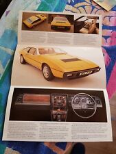 Lotus eclat brochure for sale  BEDFORD