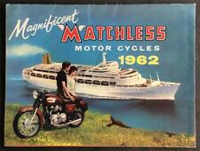 Matchless motorcycles sales for sale  LEICESTER