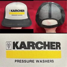 De colección Karcher Malla Camionero Snapback Sombrero Lavadora a Presión Logotipo de Empresa Gorra Destrozada, usado segunda mano  Embacar hacia Argentina