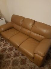 Brown sofa for sale  DERBY