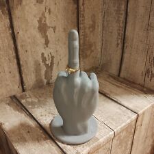 Lustige mittelfinger statue gebraucht kaufen  Versand nach Germany