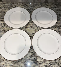 Mikasa Ultima Plus Cameo Platinum Salad Plates 8 1/2" HK301 With Tags Set of 4 for sale  Shipping to South Africa