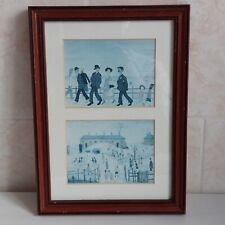 Lowry print double for sale  Shipping to Ireland