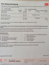 Ice 525 ticket gebraucht kaufen  Arnsberg-Hüsten