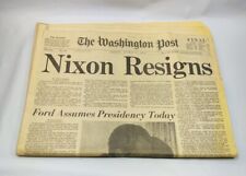 Newspapers nixon resigns for sale  Corrales