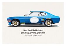 Ford capri rs2600 for sale  HAMILTON