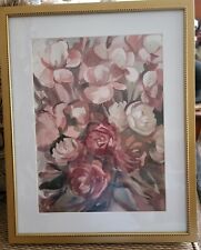 Rose print contemporary for sale  Brewer