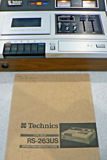 Technics 263us tape for sale  STOURBRIDGE