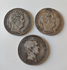 Lot monnaies francs d'occasion  Lyon VI