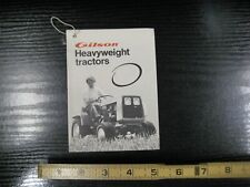 Gilson heavyweight tractor for sale  Hicksville