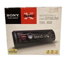 CD player de carro Sony Xplod CDX-GT56UIW USB AUX com controle remoto e manual, sem chicote de fios, usado comprar usado  Enviando para Brazil