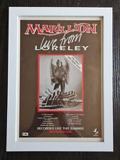 Marillion live lorely for sale  WICKFORD