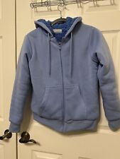 Blue sherpa jacket for sale  Salem