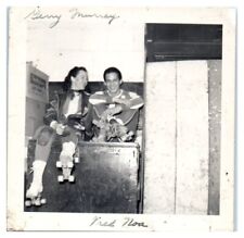  Foto de colección del Roller Derby Stars de 1950 de Gerry Murray y Fred Noa Laughing segunda mano  Embacar hacia Argentina