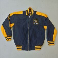 US Honor Assault Black & Yellow US Army Varsity Jacket Men Size M, used for sale  Shipping to South Africa