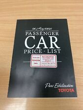 Toyota range price for sale  NEWCASTLE UPON TYNE