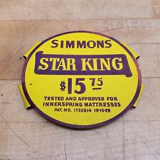 Vintage simmons star for sale  Kawkawlin