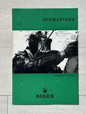 Rolex submariner brochure d'occasion  Expédié en Belgium