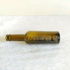 19c Vintage Jodhpur Estado En relieve Color Oliva Botella de Vidrio Vajilla de Bar GL123 segunda mano  Embacar hacia Argentina