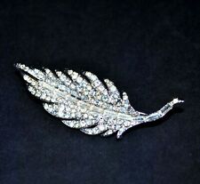 Broche vintage feuille d'occasion  Bischheim