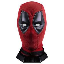 Máscara facial completa Deadpool máscara de malha respirável para cosplay de Halloween, vermelha 30x20cm comprar usado  Enviando para Brazil