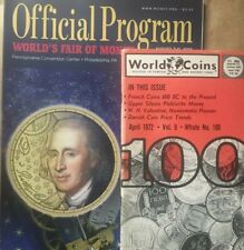 Lot of 2-World Coins Special 100th Issue & 2012 ANA Program for sale  Shipping to South Africa