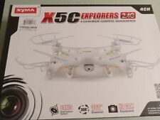📫Syma X5c Explorers 2.4g quadricóptero drone com câmera. (Verifique a descrição) comprar usado  Enviando para Brazil