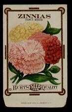 1910 burt zinnias for sale  Chico