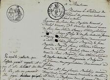 1820 letter arbois d'occasion  Expédié en Belgium