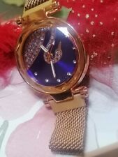 Wrist Watches Fashion Women's Ladies Quartz Gold Stainless Steel Luxury Gift for sale  Shipping to South Africa