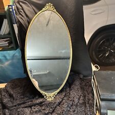 antique tray mirror cherub for sale  Melbourne Beach