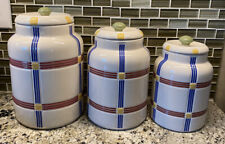 Longaberger pottery canister for sale  Florence