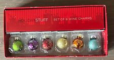Wine charms christmas for sale  Golden