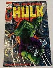 Incrível Hulk #111 CHAVE Quadrinhos Marvel Era de Prata Jan 1969, usado comprar usado  Enviando para Brazil