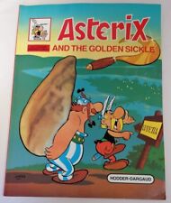 COMIC BOOK - Asterix And The Golden Sickle Goscinny / Uderzo 1985 PB UK Book #15 segunda mano  Embacar hacia Mexico