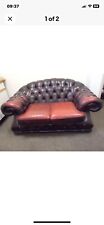 Leather chesterfield sofa for sale  SAWBRIDGEWORTH