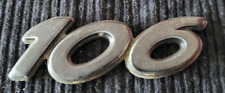 106 (Peugeot ???) ➔ Auto Emblem ➔ Logo ➔ TOP ➔ *aus Sammlung* comprar usado  Enviando para Brazil