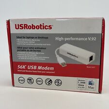 US Robotics V.92 56K USB Modem Model 5637  for sale  Shipping to South Africa